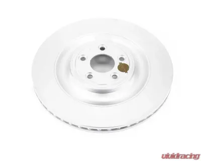 Power Stop Evolution High Carbon Geomet Coated Rotor Rear Jaguar F-Type 2014-2019 - EBR1090EVC