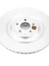 Power Stop Evolution High Carbon Geomet Coated Rotor Rear Jaguar F-Type 2014-2019                                     - EBR1090EVC - Image 2