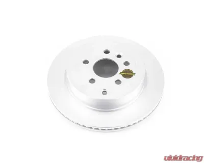 Power Stop Evolution High Carbon Geomet Coated Rotor Rear Land Rover LR2 2008-2012 - EBR1094EVC