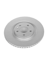 Power Stop Evolution High Carbon Geomet Coated Rotor Rear Audi A4 2017-2022                                     - EBR1209EVC - Image 2