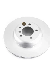 Power Stop Evolution High Carbon Geomet Coated Rotor Front BMW 135i 2008-2013                                     - EBR1215EVC - Image 2