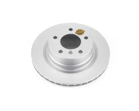 Power Stop Evolution High Carbon Geomet Coated Rotor Rear BMW 128i 2008-2013