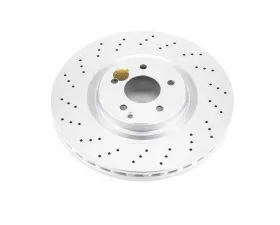 Power Stop Evolution High Carbon Geomet Coated Rotor Front Mercedes-Benz C32 AMG 2002-2004