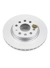 Power Stop Evolution High Carbon Geomet Coated Rotor Front Volkswagen Golf 2014                                     - EBR1289EVC - Image 2