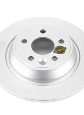 Power Stop Evolution High Carbon Geomet Coated Rotor Rear Land Rover Range Rover Evoque 2012-2015                                     - EBR1299EVC - Image 2