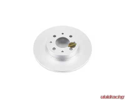 Power Stop Evolution High Carbon Geomet Coated Rotor Rear Fiat 500 2013-2018 - EBR1405EVC