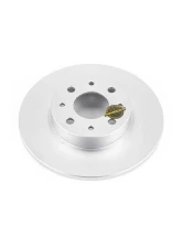 Power Stop Evolution High Carbon Geomet Coated Rotor Rear Fiat 500 2013-2018                                     - EBR1405EVC - Image 2