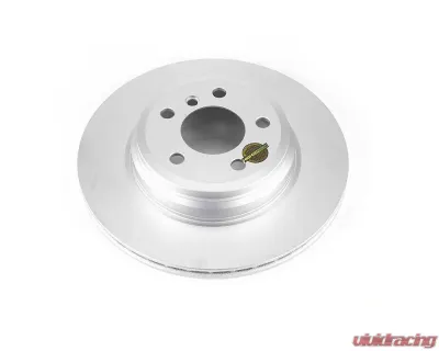 Power Stop Evolution High Carbon Geomet Coated Rotor Rear BMW 328i 2016 - EBR1414EVC