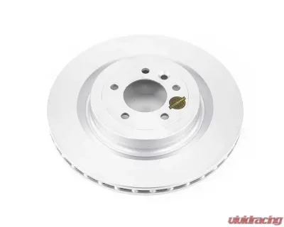 Power Stop Evolution High Carbon Geomet Coated Rotor Rear Land Rover Range Rover 2013-2018 - EBR1426EVC