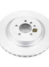 Power Stop Evolution High Carbon Geomet Coated Rotor Rear Land Rover Range Rover 2013-2018                                     - EBR1426EVC - Image 2