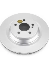 Power Stop Evolution High Carbon Geomet Coated Rotor Rear Mercedes-Benz CLS550 2012-2018                                     - EBR1451EVC - Image 2