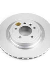 Power Stop Evolution High Carbon Geomet Coated Rotor Rear Land Rover Discovery 2017                                     - EBR1496EVC - Image 2