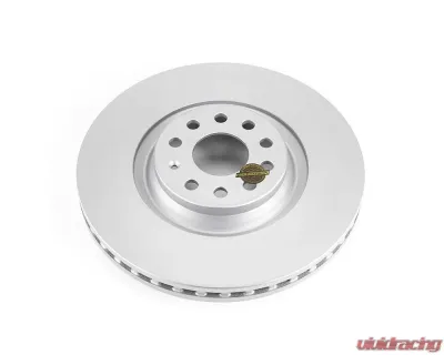 Power Stop Evolution High Carbon Geomet Coated Rotor Front Audi S3 2015-2018 - EBR1497EVC