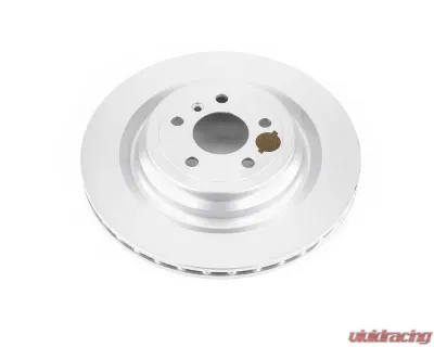 Power Stop Evolution High Carbon Geomet Coated Rotor Rear Mercedes-Benz GL350 2013-2016 - EBR1600EVC