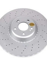 Power Stop Evolution High Carbon Geomet Coated Rotor Front Mercedes-Benz Maybach S550 2017                                     - EBR1601EVC - Image 2