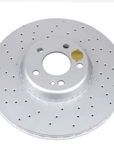 Power Stop Evolution High Carbon Geomet Coated Rotor Front Mercedes-Benz C300 2015-2018                                     - EBR1606EVC - Image 2