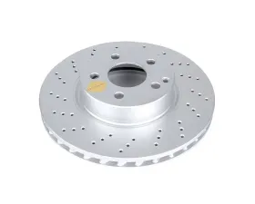 Power Stop Evolution High Carbon Geomet Coated Rotor Front Mercedes-Benz E500 2004-2006