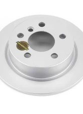 Power Stop Evolution High Carbon Geomet Coated Rotor Rear Mini Cooper 2014-2019                                     - EBR1648EVC - Image 2