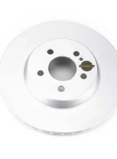 Power Stop Evolution High Carbon Geomet Coated Rotor Rear Mercedes-Benz C43 AMG 2017-2018                                     - EBR1650EVC - Image 2