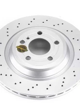 Power Stop Evolution High Carbon Geomet Coated Rotor Rear Mercedes-Benz SL400 2015-2016                                     - EBR1651EVC - Image 2