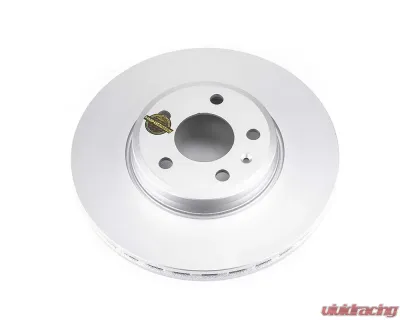 Power Stop Evolution High Carbon Geomet Coated Rotor Front Audi A4 2017-2022 - EBR1652EVC