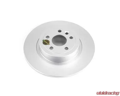 Power Stop Evolution High Carbon Geomet Coated Rotor Rear Land Rover Range Rover Evoque 2016-2018 - EBR1654EVC