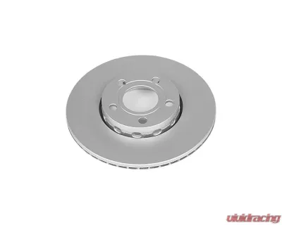Power Stop Evolution High Carbon Geomet Coated Rotor Front Audi A4 1996-2004 - EBR430EVC