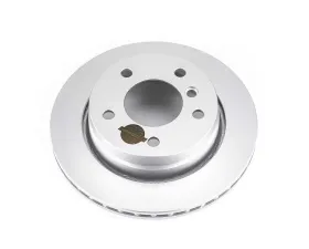 Power Stop Evolution High Carbon Geomet Coated Rotor Rear BMW 323Ci 2000