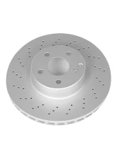 Power Stop Evolution High Carbon Geomet Coated Rotor Front Mercedes-Benz CL500 2000-2003                                     - EBR650EVC - Image 2