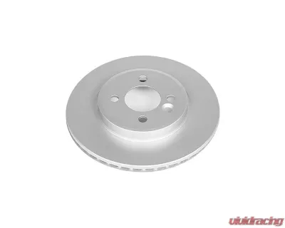 Power Stop Evolution High Carbon Geomet Coated Rotor Front Mini Cooper 2002-2007 - EBR651EVC