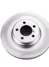 Power Stop Evolution High Carbon Geomet Coated Rotor Front Land Rover Range Rover 2003-2005                                     - EBR695EVC - Image 2