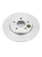 Power Stop Evolution High Carbon Geomet Coated Rotor Rear Jaguar X-Type 2002-2008                                     - EBR817EVC - Image 2