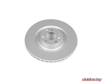 Power Stop Evolution High Carbon Geomet Coated Rotor Front Audi A6 Quattro 2009-2010 - EBR824EVC