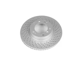 Power Stop Evolution High Carbon Geomet Coated Rotor Front Right Porsche 911 1999-2008