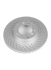 Power Stop Evolution High Carbon Geomet Coated Rotor Front Right Porsche 911 1999-2008                                     - EBR835EVC - Image 2