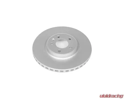 Power Stop Evolution High Carbon Geomet Coated Rotor Front Audi A4 2009-2011 - EBR838EVC