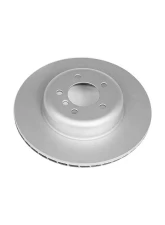 Power Stop Evolution High Carbon Geomet Coated Rotor Front BMW 535i 2008-2010                                     - EBR840EVC - Image 2