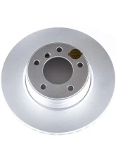 Power Stop Evolution High Carbon Geomet Coated Rotor Front BMW 525i 2004-2007                                     - EBR841EVC - Image 2