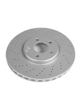 Power Stop Evolution High Carbon Geomet Coated Rotor Front Mercedes-Benz E350 2007-2009                                     - EBR861EVC - Image 2