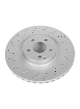 Power Stop Evolution High Carbon Geomet Coated Rotor Front Mercedes-Benz CL550 2009-2014                                     - EBR867EVC - Image 2