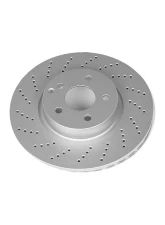 Power Stop Evolution High Carbon Geomet Coated Rotor Front Mercedes-Benz C300 2013-2014                                     - EBR877EVC - Image 2