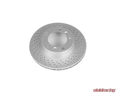 Power Stop Evolution High Carbon Geomet Coated Rotor Front Right Porsche Boxster 2005-2008 - EBR882EVC