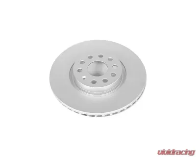 Power Stop Evolution High Carbon Geomet Coated Rotor Front Audi A3 2006-2013 - EBR898EVC