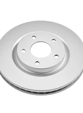 Power Stop Evolution Geomet Coated Rotor Front Nissan Rogue 2008-2013                                     - JBR1197EVC - Image 2