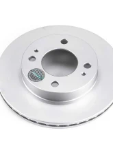Power Stop Evolution Geomet Coated Rotor Front Mitsubishi Mirage 2014-2015                                     - JBR1722EVC - Image 2