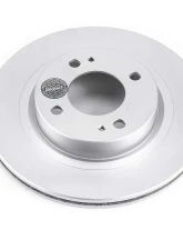 Power Stop Evolution Geomet Coated Rotor Front Mitsubishi Mirage 2017-2018                                     - JBR1762EVC - Image 2