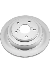Power Stop Evolution Geomet Coated Rotor Rear Saab 9-2X 2005-2006                                     - JBR359EVC - Image 2