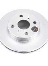Power Stop Evolution Geomet Coated Rotor Front Toyota Corolla 1988-1992                                     - JBR390EVC - Image 2
