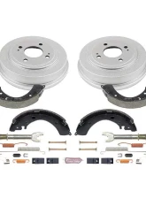 Power Stop Rear Autospecialty Drum Kit Rear Honda Civic Coupe 1996-2000                                     - KOE15309DK - Image 2