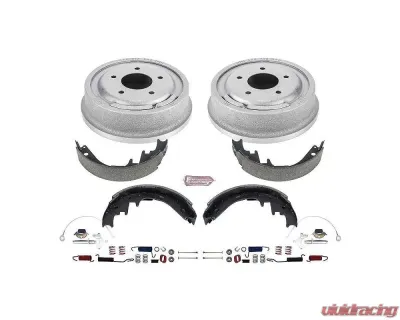 Power Stop Rear Autospecialty Drum Kit Rear Ford E-150 1990-1996 - KOE15312DK